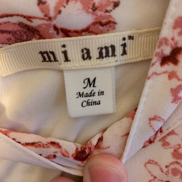 Miami Floral Dress Francesca’s Collections sz M - Picture 3 of 4